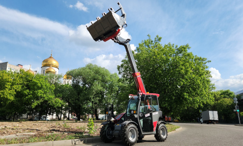Телескопический погрузчик HZM 412T-AGRI