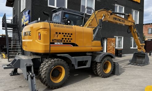 Колесный экскаватор HENGTE HT160W
