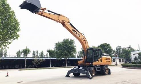Колесный экскаватор HENGTE HT215W ( в габарите)