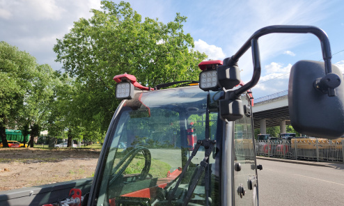 Телескопический погрузчик HZM 412T-AGRI