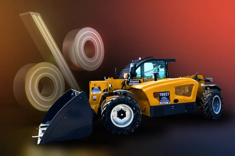 ЭКСКЛЮЗИВНОЕ ПРЕДЛОЖЕНИЕ НА ТЕЛЕСКОПИЧЕСКИЙ ПОГРУЗЧИК KNACK WESSON T6027